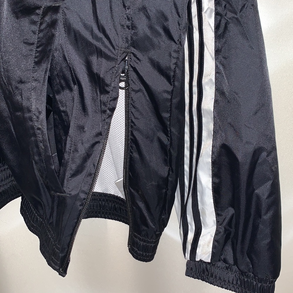Adidas Pullover Polyester Shell Jacket, Size:Large - image 6